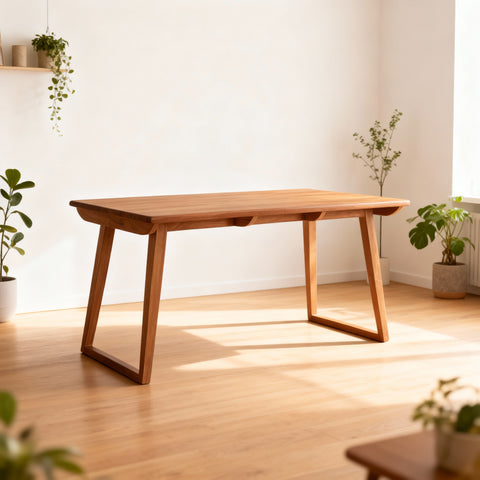 T-049 C Bertha Rectangular Table 140x80 (Top Solid)