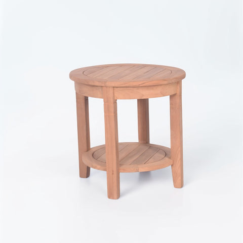 CUST-524 Round Teak Side Table
