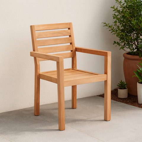 TGF-705  Leon Stacking Arm Chair
