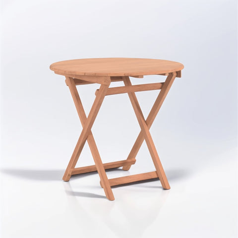 MZ-002 Meza Round Folding Table