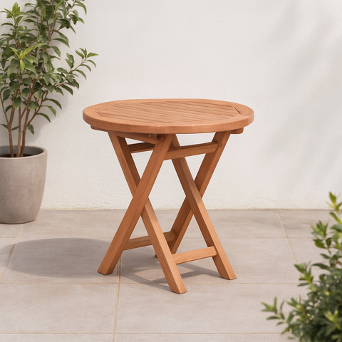 TGF 057 A Mini Round Folding Table