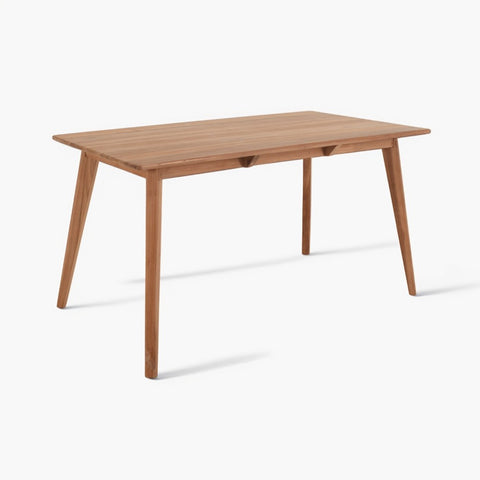 T-245 C  New Henry Rect. Dining Table 140x80  (Top Slat)