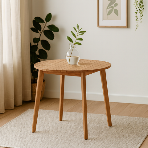 T-247 B  New Henry Round Table D80  (Top Slat)