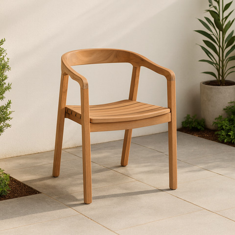 T-250 SL New Ozzie Arm Chair Slat