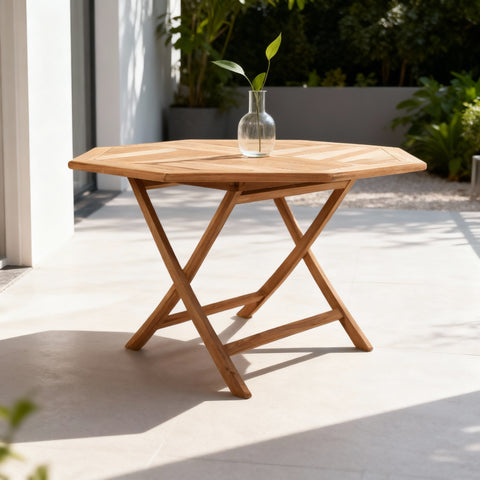 TGF-037 D Octagonal Folding Table D120