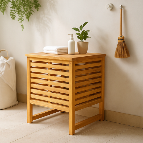 SL-035 Olive Laundry Box