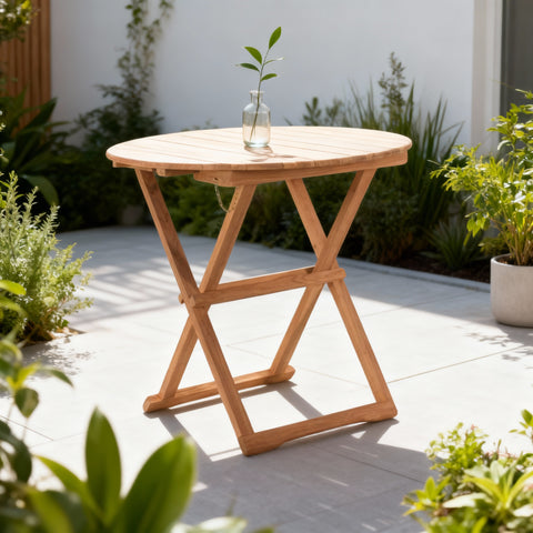 MZ-029 Richard Round Folding Table