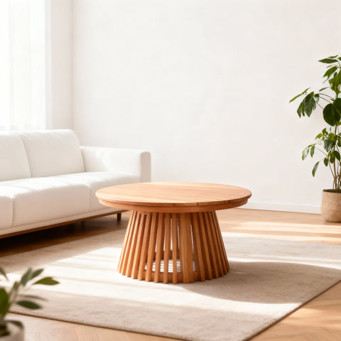 CUST-567 Salontafel Coffee Table D80 (Top Slat)