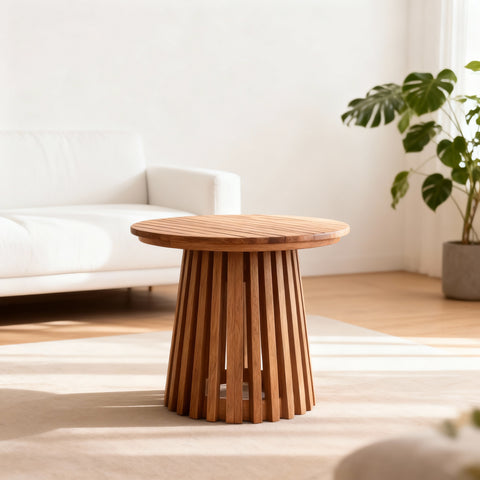 CUST-568 Salontafel Side Table D50 (Top Slat)